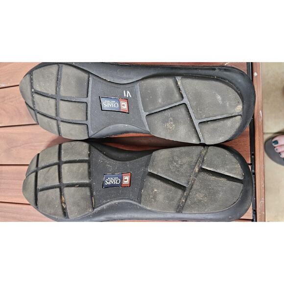 CHAPS RALPH LAUREN Men’s Horsebit Loafers Brown Leather Rubber Soles 13M shoes - Picture 4 of 5